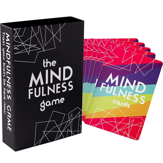 Mindfulness Therapy Games the Mindfulness Game Social Skills Kids Teens and Adults 40 Cards for Play Card Game Board Game
