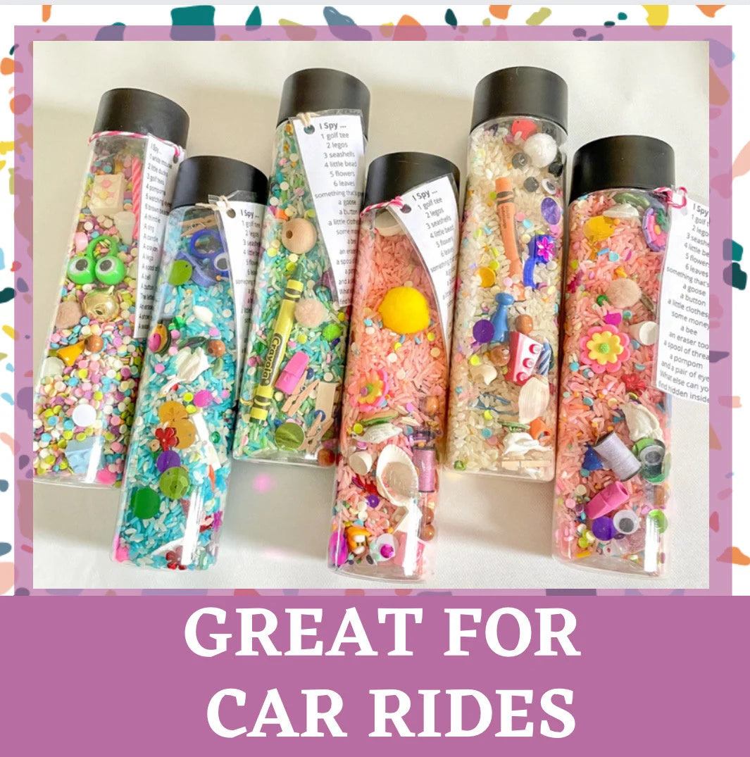 I Spy JUMBO Jar 16Oz| Seek and Find |Sensory Bottle | Calm down Jar |Autism Toy | Kids Birthday Gift | Teacher Gift