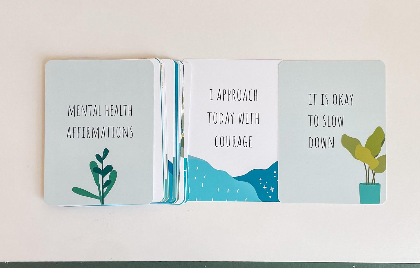 Mental Health Affirmation Cards: Mindfulness Gift Set for Stress Relief, Meditation & Positive Thinking