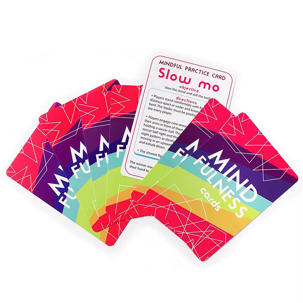 Mindfulness Therapy Games the Mindfulness Game Social Skills Kids Teens and Adults 40 Cards for Play Card Game Board Game
