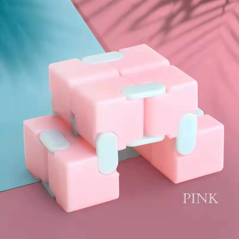 Infinity Magic Cube Children Adult Autism anti Stress Relief Funny Hand Game Four Corner Maze Fidgets Decompression Toys