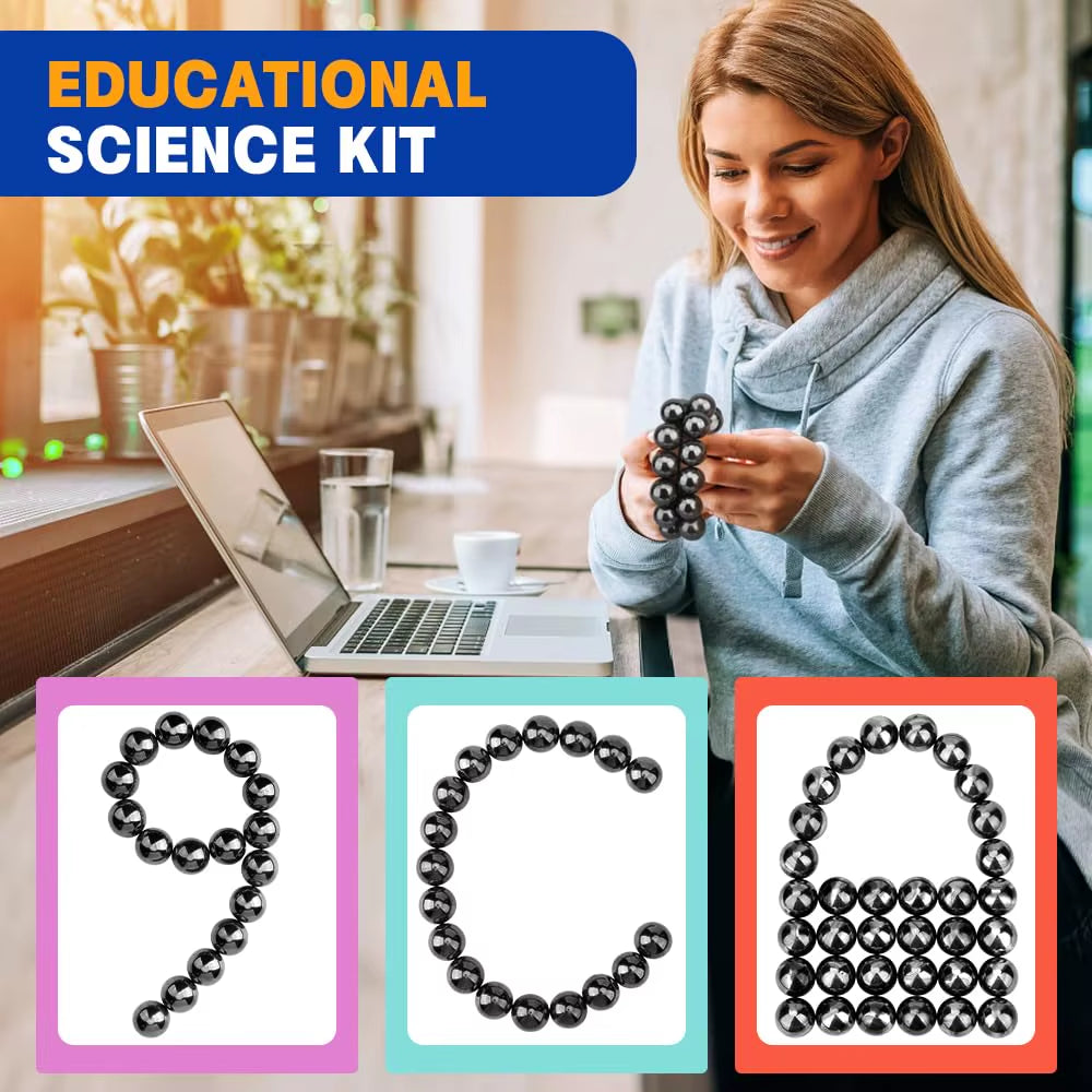 Fidgeting Toys Magnetic Ball for Adults ,Sensory Game Desk Gadgets ADHD Anti-Stress Fidgets Magnet Toys for Anxiety Autism Gift