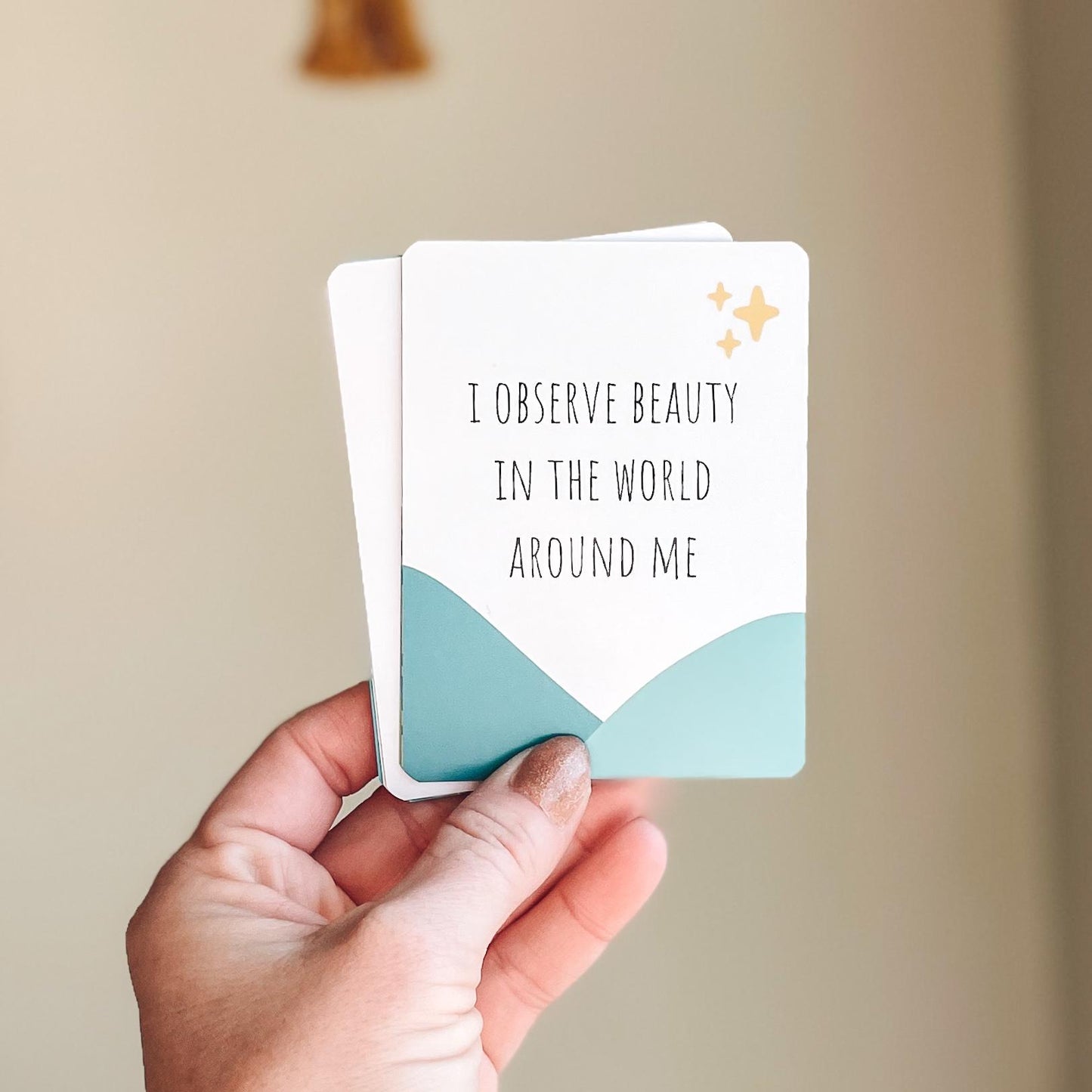 Mental Health Affirmation Cards: Mindfulness Gift Set for Stress Relief, Meditation & Positive Thinking