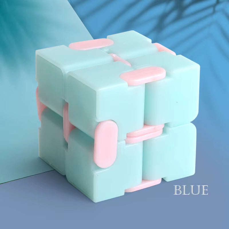 Infinity Magic Cube Children Adult Autism anti Stress Relief Funny Hand Game Four Corner Maze Fidgets Decompression Toys