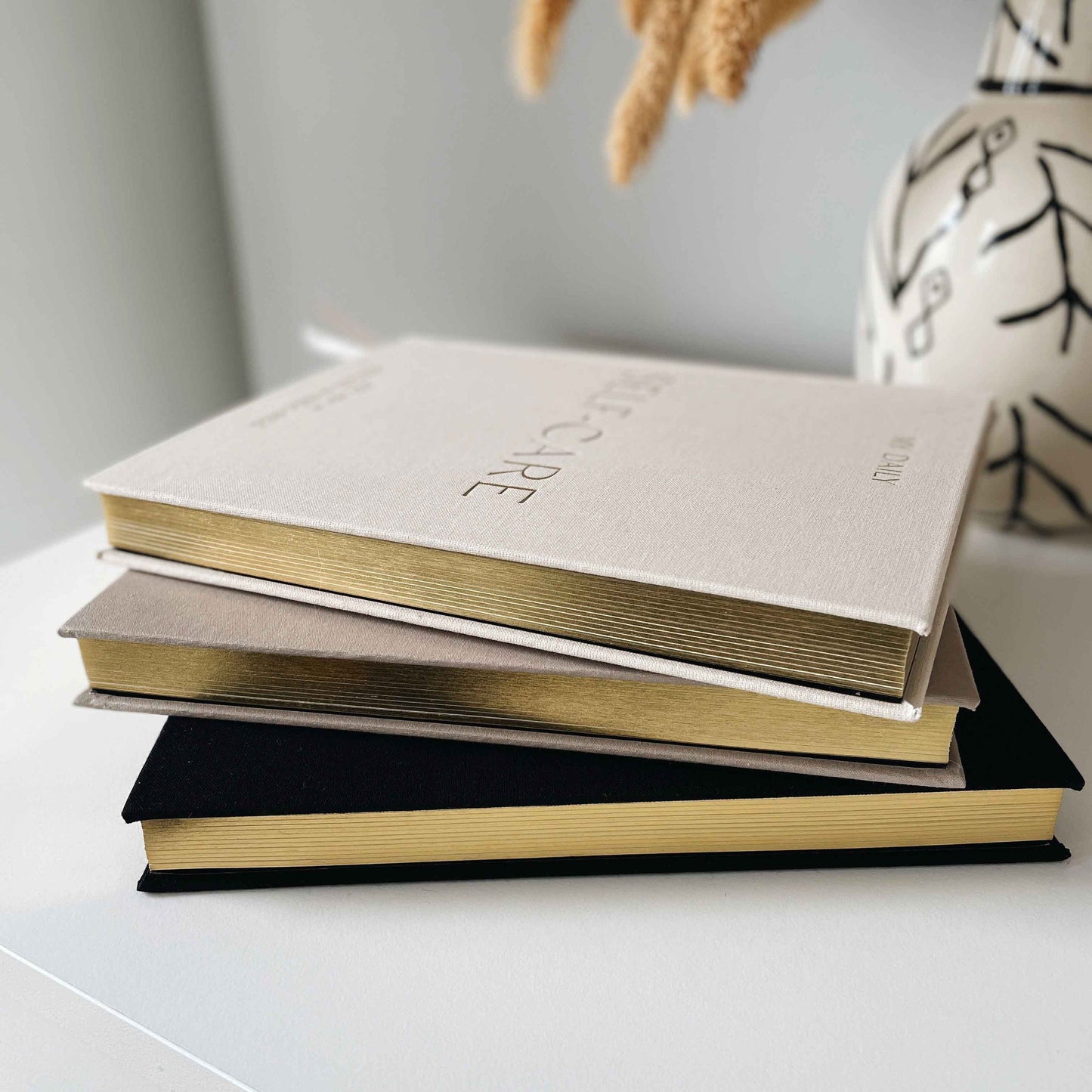 Almond Self-Care Journal – Daily Wellness, Gratitude & Sticker Sheets
