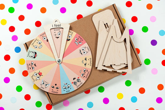 Gifts for Kids, Emotional Wheel, Feelings Wheel, Emotion Chart, Feelings Chart Emotional Regulation Emotion Wheel Classroom Decor Kids Toy