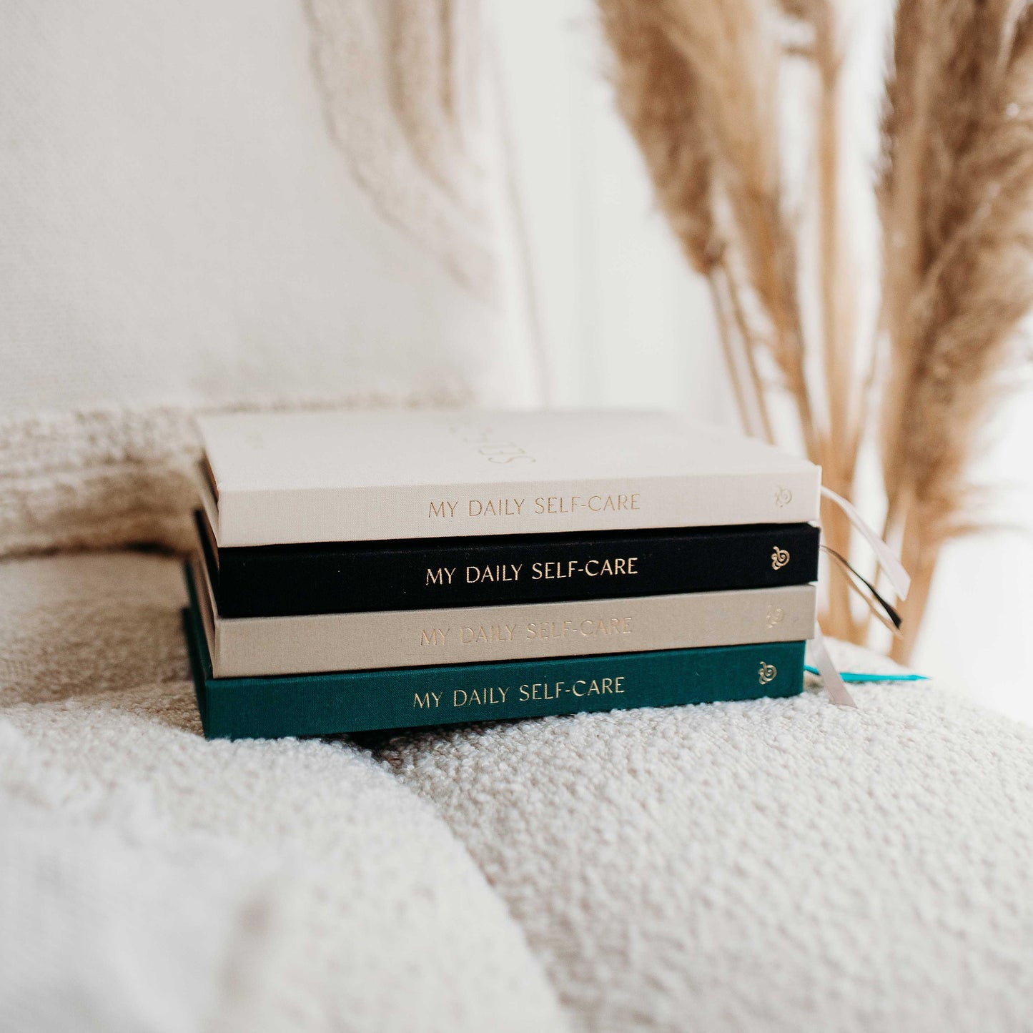 Almond Self-Care Journal – Daily Wellness, Gratitude & Sticker Sheets