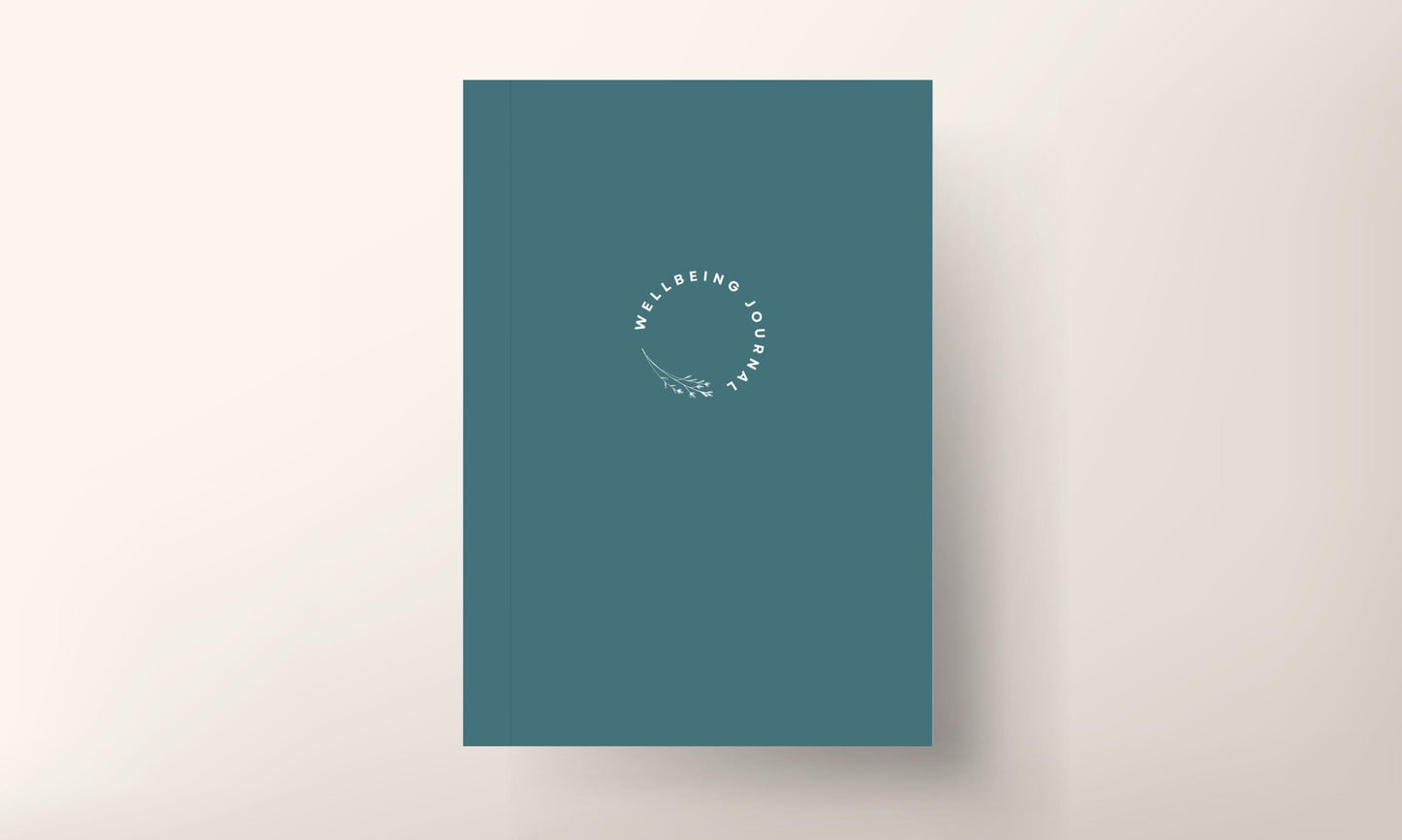 Wellbeing Journal for Mental Health: Guided Journal for Anxiety, Depression, Self-Love, Self-Care | Daily Mood Tracker & Guided Exercises
